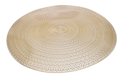 Round Textured Plastic Placemats - homeelgance.ae