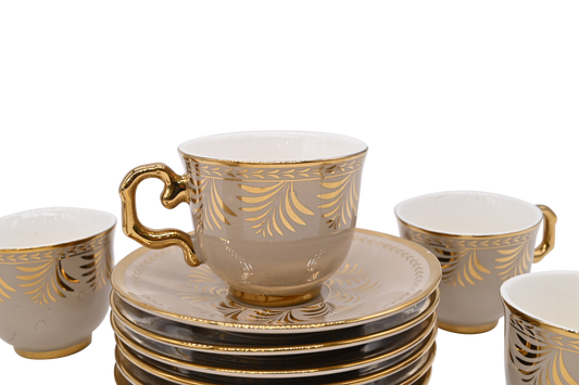 Royal Elegance Cup Saucers Set