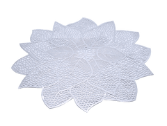 Floral Solid Color Plastic Placemat