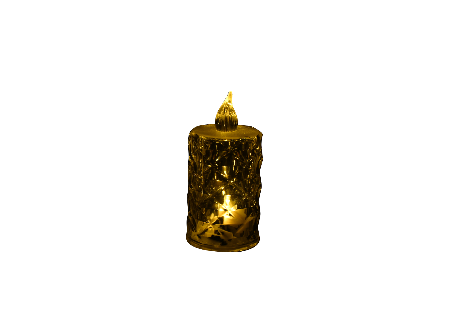 CrystalGlow Mini LED Candle