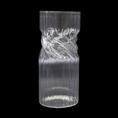 Clear Cascade Vase