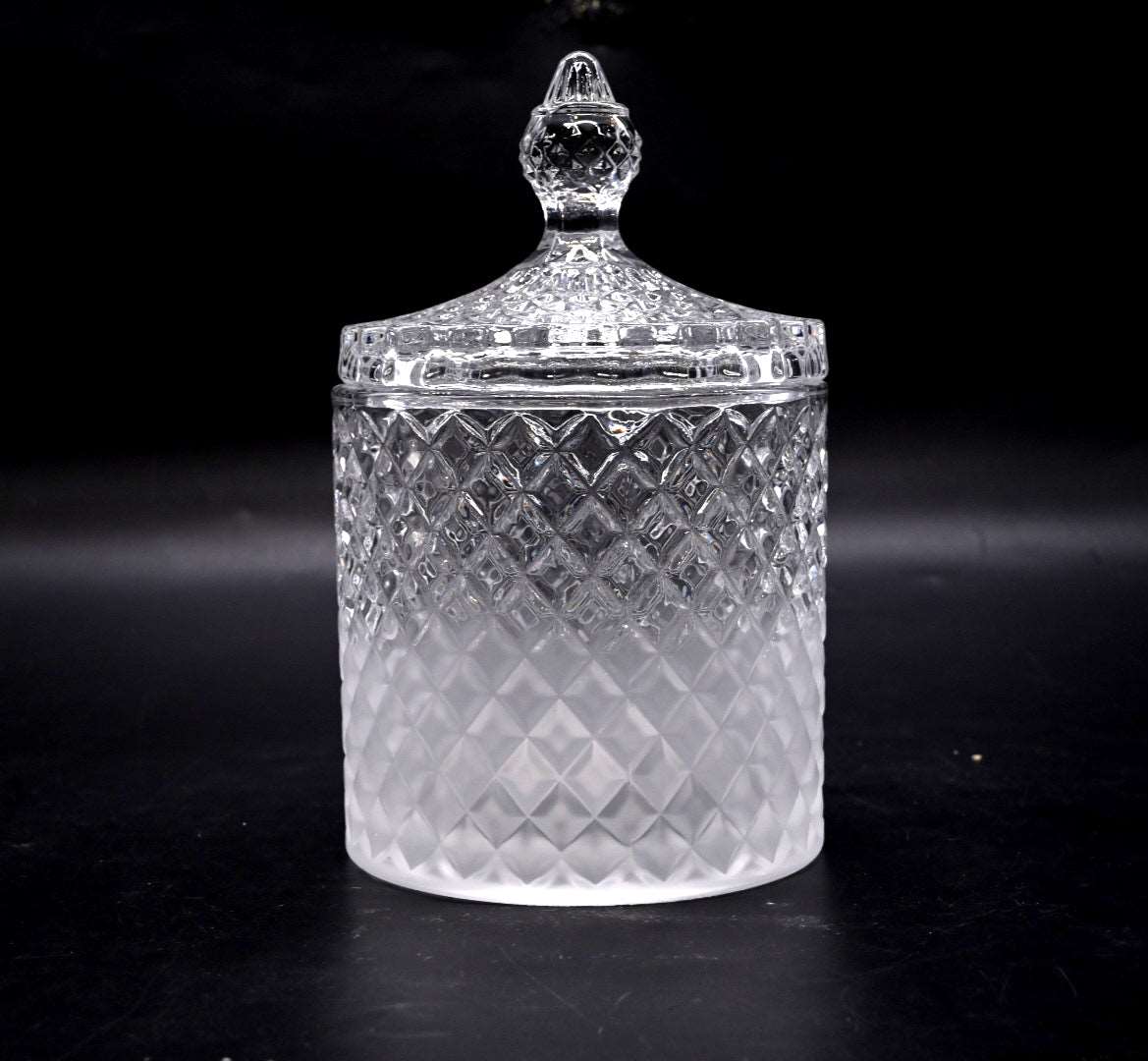 Glass Candy Jar: Dry Fruit Glass Jar