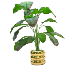 Tropical Banana Leaf Artificial Plant