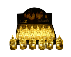 LED Simulation Acrylic Candle Light