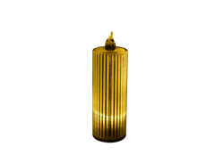 CrystalAura LED Candle