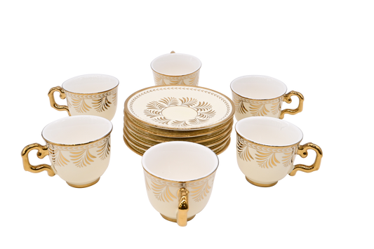 Luxe Luster Cup and Saucer Set