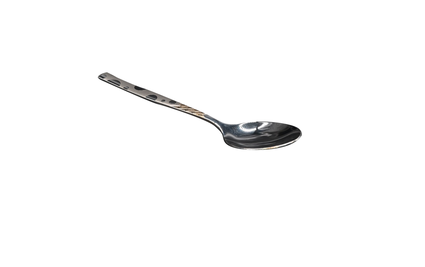 Sleek Silver Spoon Set