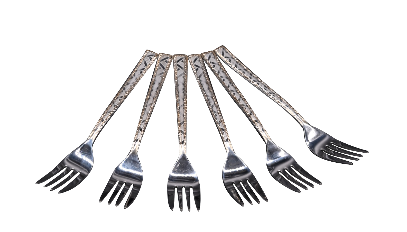 Sculpted Elegance Fork Set