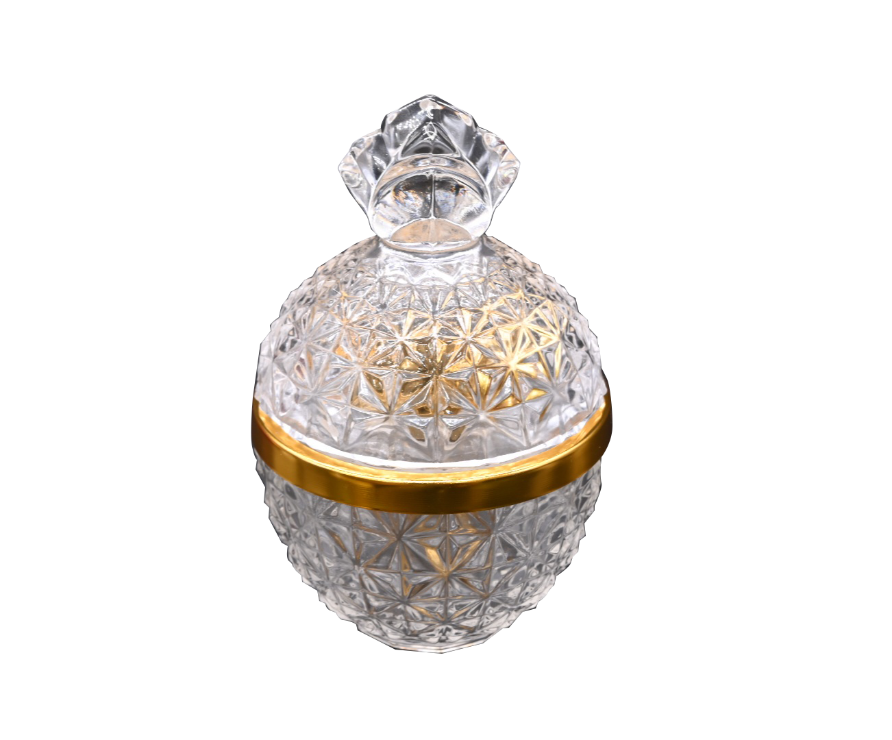 Crystal Gold Spoon Holder