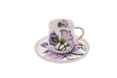 Lavender Luxe Cup 'n Saucer Set