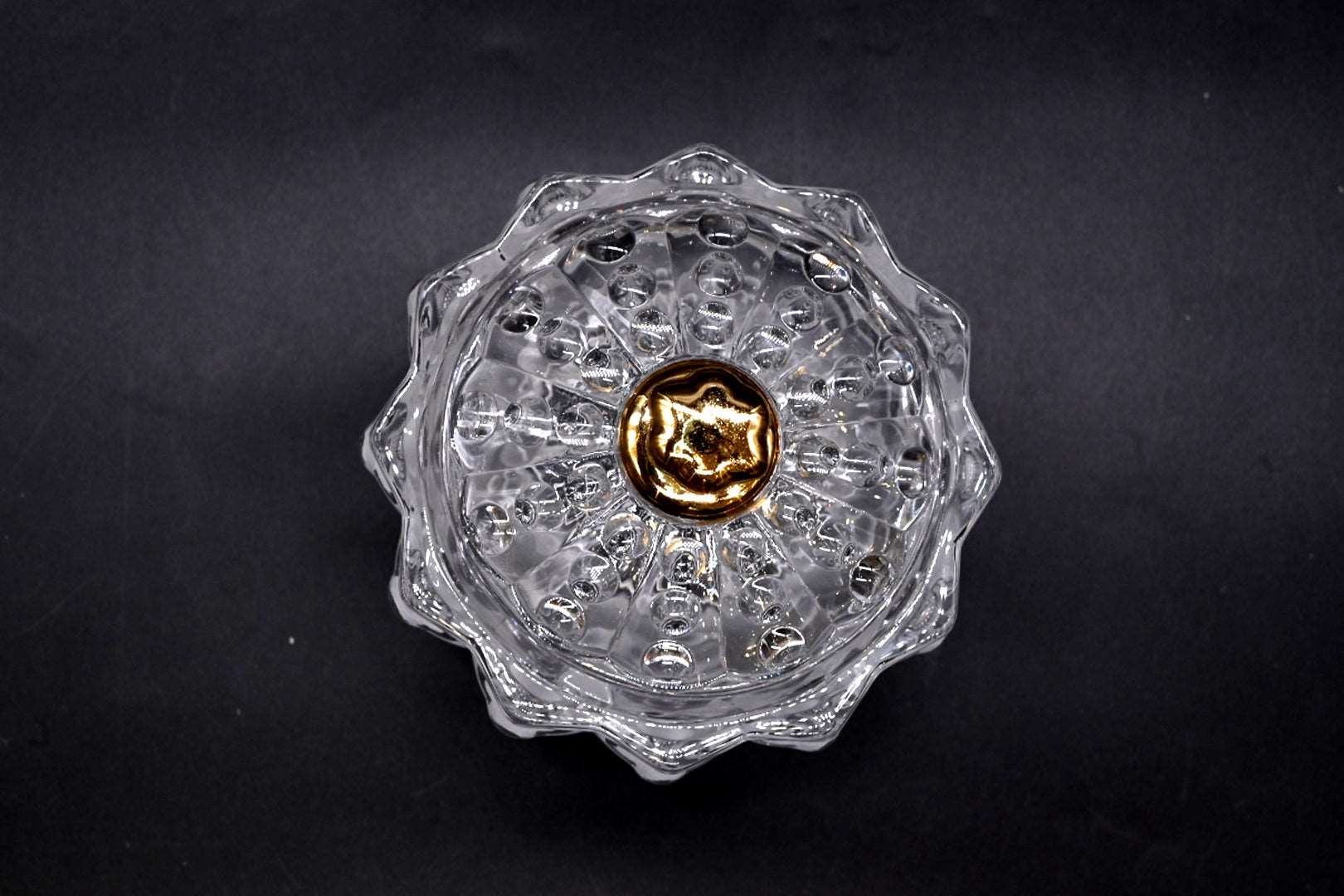 Glass Sugar Decorative Jar with Lid