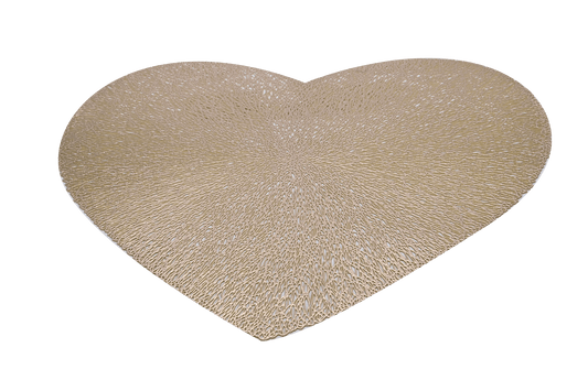 Heart Shaped Plastic Placemats