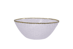 Japanese gold trimming bowl with gold rim