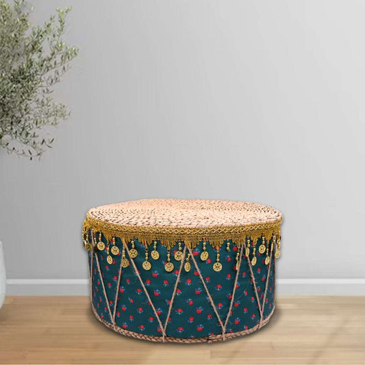Decorative jute stool