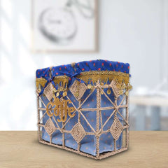Cuboid decorative storage baskets
