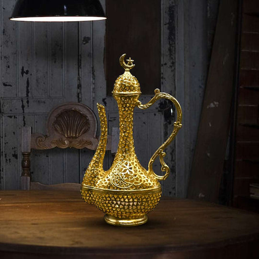 Decorative Arabian teapot of gold