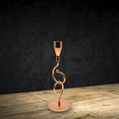 Sculpted Swirl Candle Stand