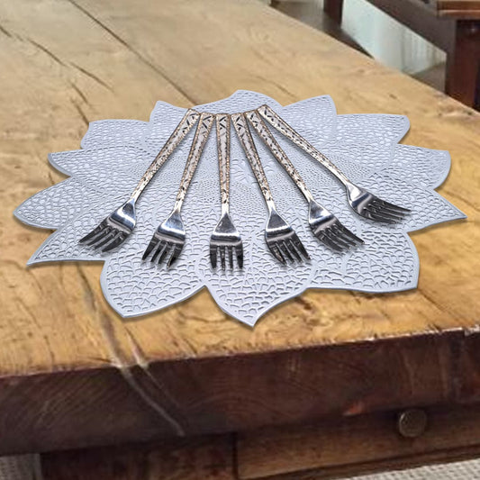 Sculpted Elegance Fork Set