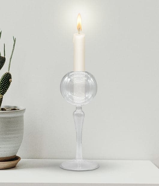 Oval Sphere Candle Holder