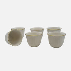 White Kehwa Bowl (Set of 6)