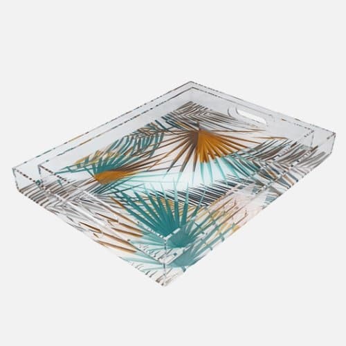 Beautiful Painting Serving Tray For Kitchen Ware
