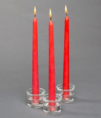 2pc Red Candle Set