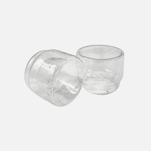 Transparent Small Round Glass 12 pc Set