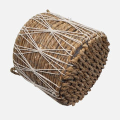 Bamboo Style Wire Laundry Basket