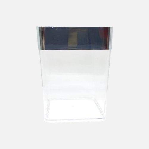 Modern Rectangular Tissue Box With Bin