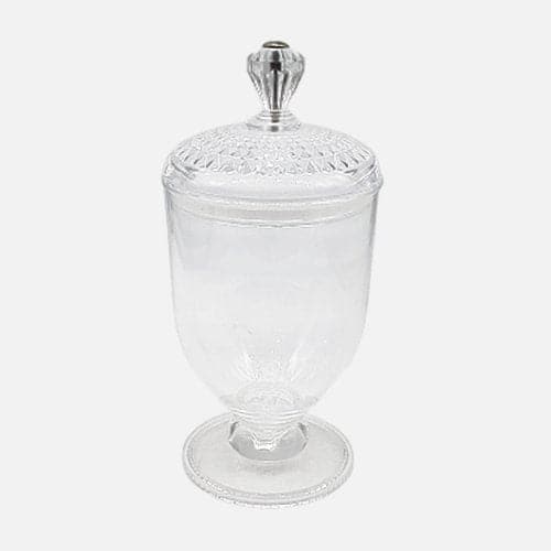 Transparent Glass Jar with Lid