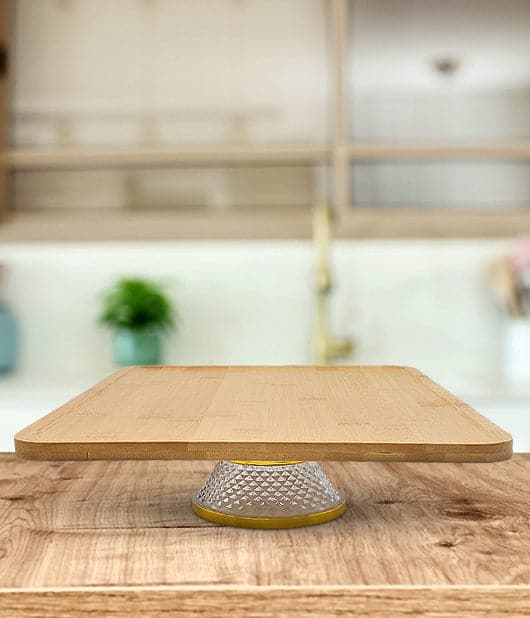 Wooden Cake Stand