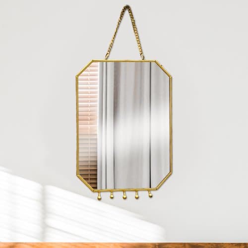 Vertical Rectangular Hanging Mirror