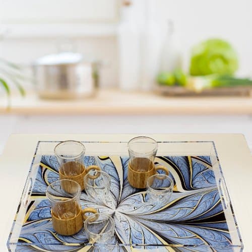 Creative Clear Acrylic Serving Plate