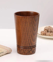 Long Wooden Cup