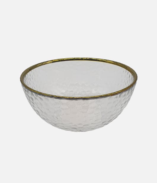 Japanese gold trimming bowl with gold rim