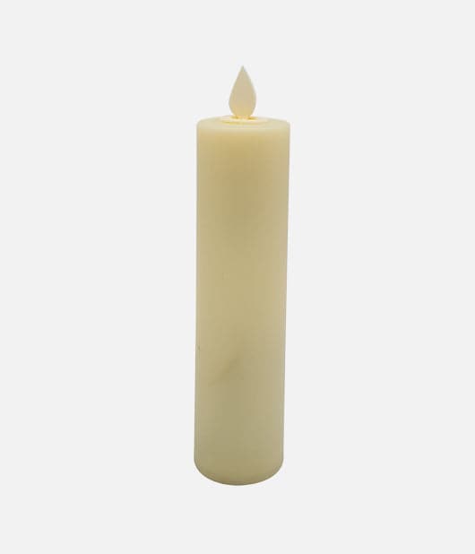 Elegant Ivory White LED Candle