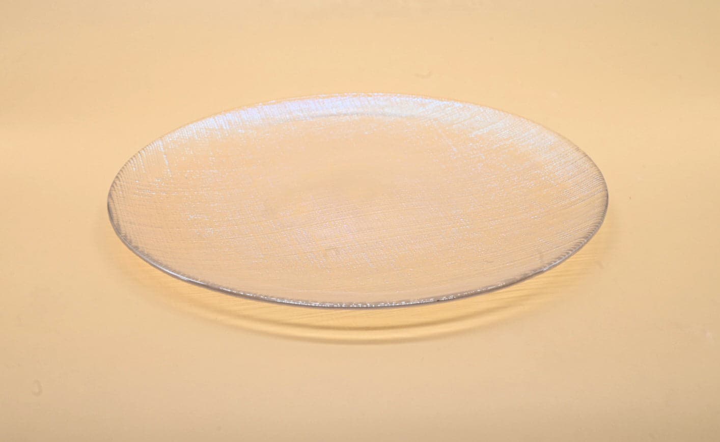 Textured Glass Plate