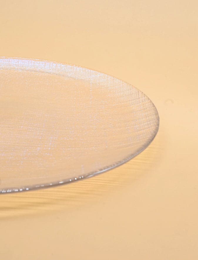 Textured Glass Plate