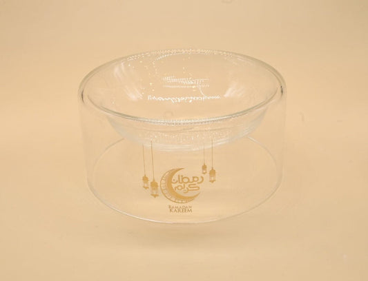 Ramadan Kareem Glass Container