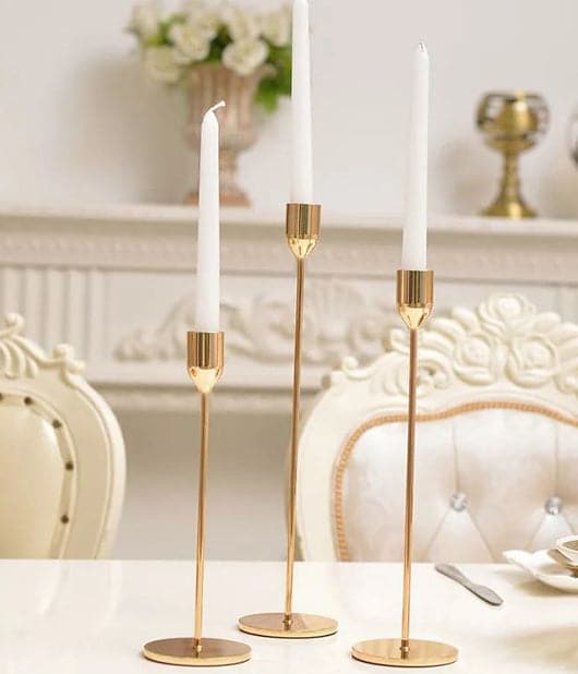 Candlestick Stand Holder In Copper Color