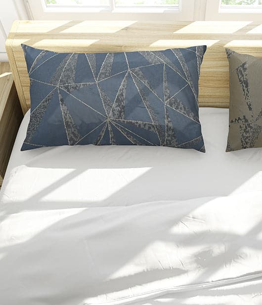 Elegant Design Rectangle Shape Cushion Cover 2pc Set