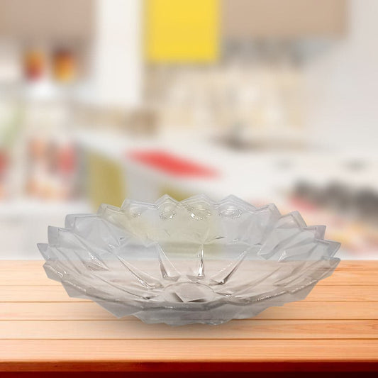 Crystal Scallop Rim Bowl