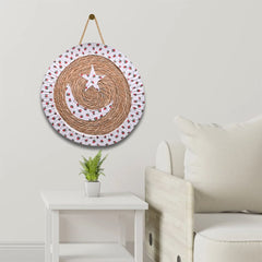Wall Hangings Handwoven Jute Round Plate