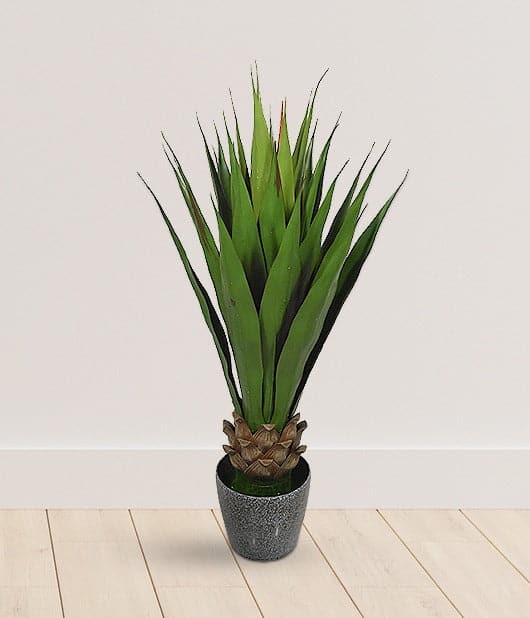 Artificial Agave Pot