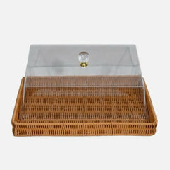 Acrylic Lid Rectangular Cake Box