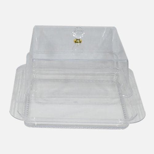 Large Acrylic Cake Box Square