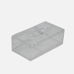 Transparent Acrylic Tissue Box With Bin